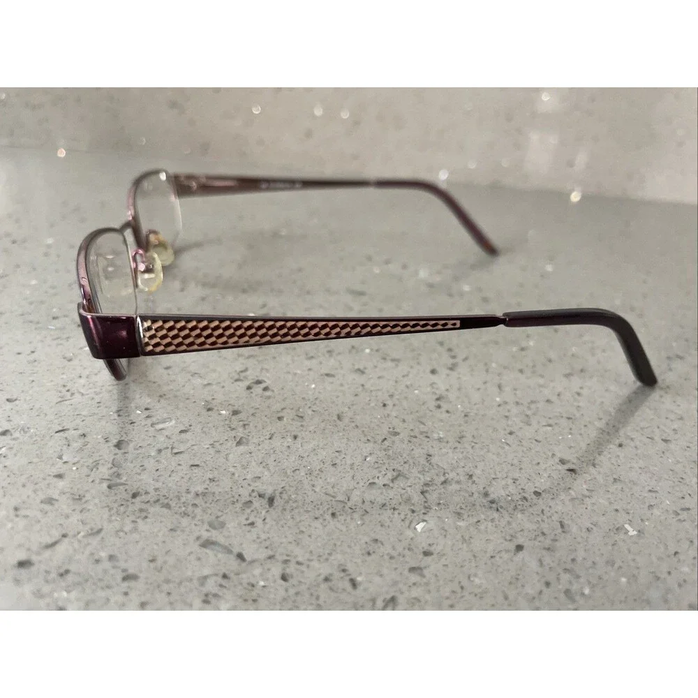 LIZ Claiborne L322 UU6 EYEGLASSES FRAMES ONLY 52-18-135 full rim purple red